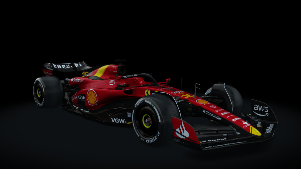 VRC Formula Alpha 2023 (CSP), skin SF23_Monza_16_Leclerc