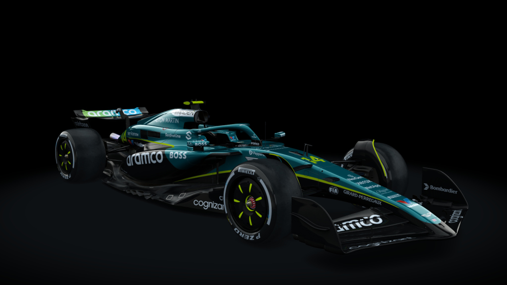 VRC Formula Alpha 2024 (CSP), skin AMR25_14_Alonso