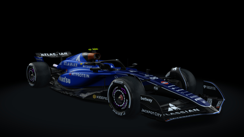 VRC Formula Alpha 2024 (CSP), skin FW47_55_Sainz