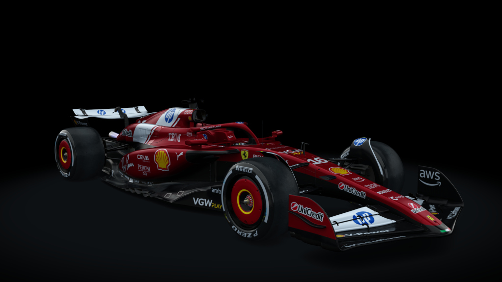 VRC Formula Alpha 2024 (CSP), skin SF25_16_Leclerc