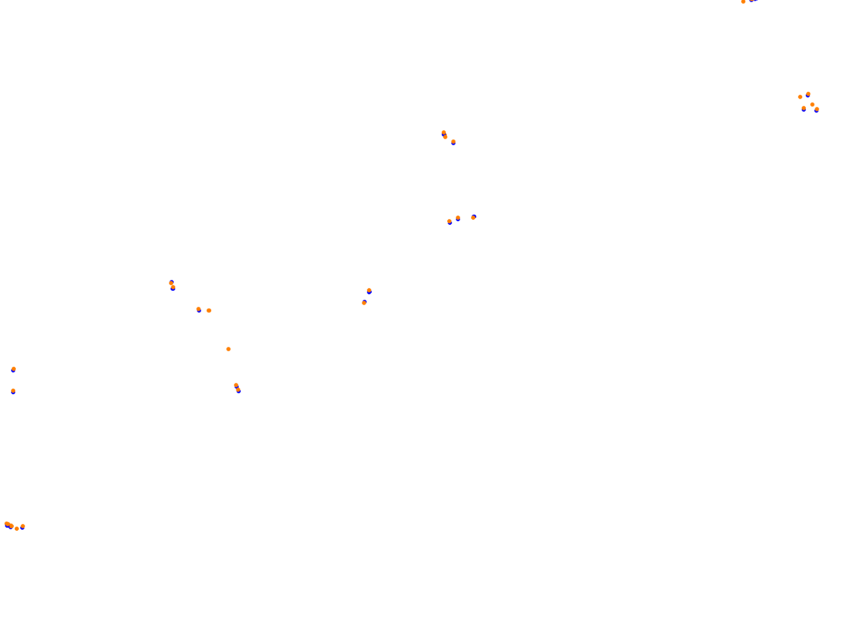 Baku City Circuit - F1 2023 - EuroRacers collisions